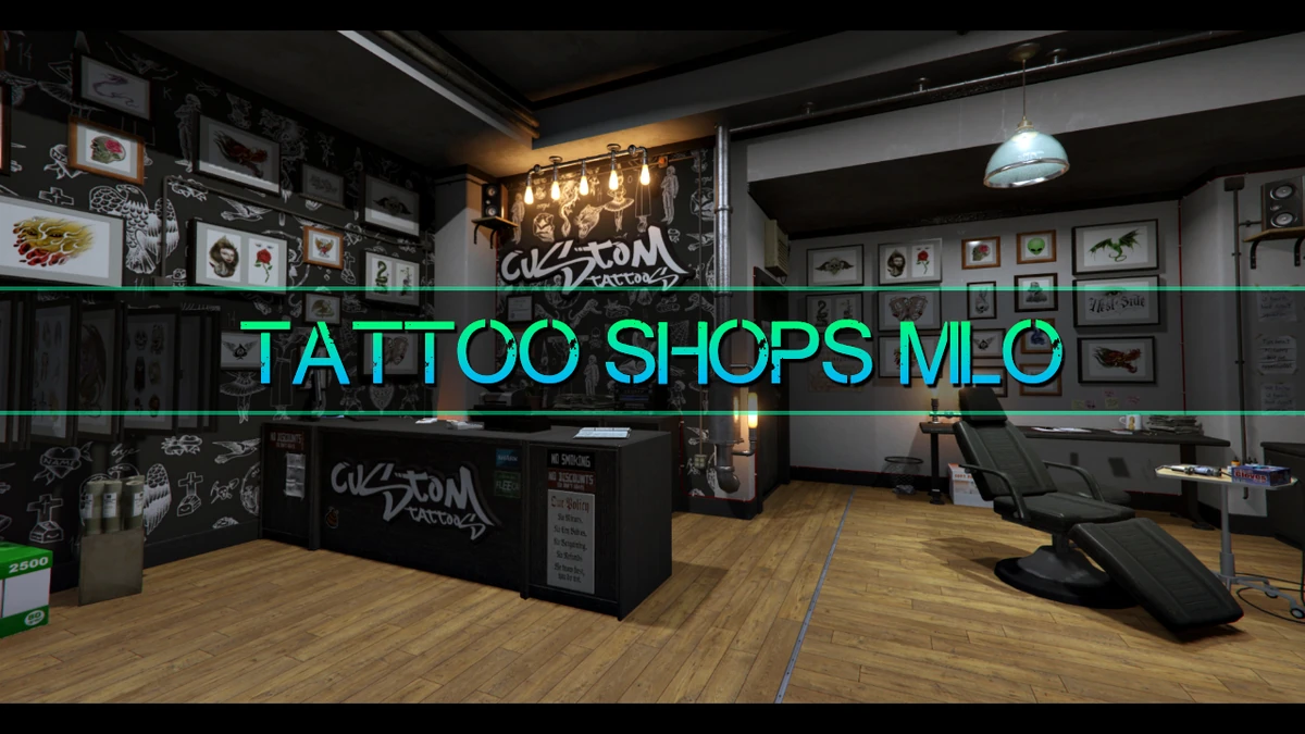 Tattoo Shops – FiveM MLO (Fully Open Source)